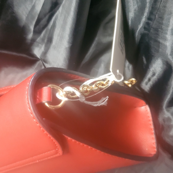 Cavalli Class Red Clutch Bag - Picture 6 of 7